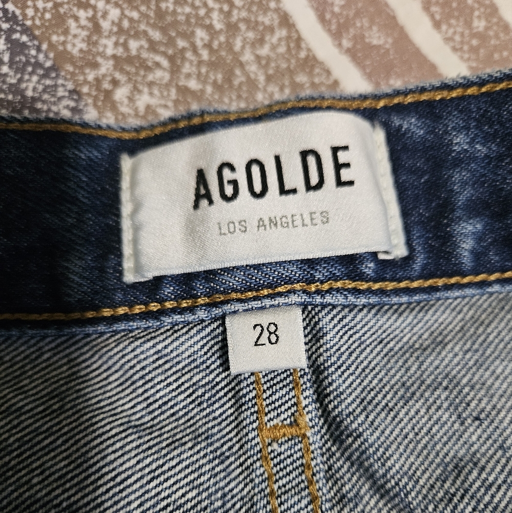 Agolde Button Fly Short - Picture 4 of 5